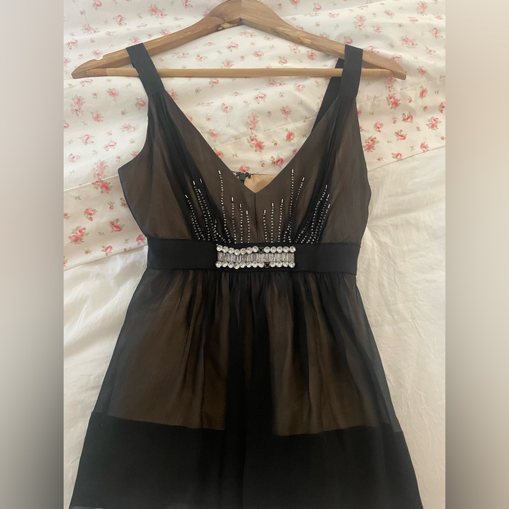 Vintage Rhinestone Top